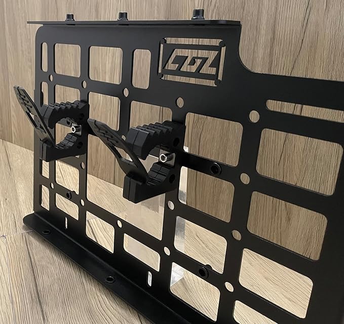 HIGH FLYING Car Molle Panel Cargo Rack Shelf Quick Fist Clamps Mounting Tool Accessories TPE (Buckle-S)