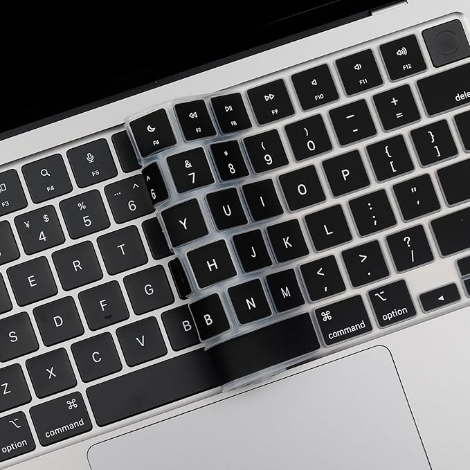 2 Pack Keyboard Cover for 2026-2023 MacBook Air 13" 15" M5 M4 M3 M2,2026-2021 MacBook Pro 14" 16" M5 M4 M3 M2 M1 Pro/Max, Keyboard Skin for 14.2" 16.2" MacBook Pro /13.6" 15.3" MacBook Air, US