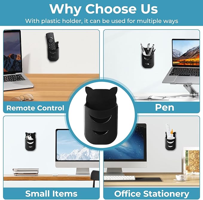 Mini PC Mount for Dell with Pen Holder, VESA Wall Under Desk Mount or Mount to a Monitor Arm, Monitor Stand for Dell OptiPlex MFF 7080 5070 3000 7060 7090 7010 3060 3040 3046 3050 3090 and More Model