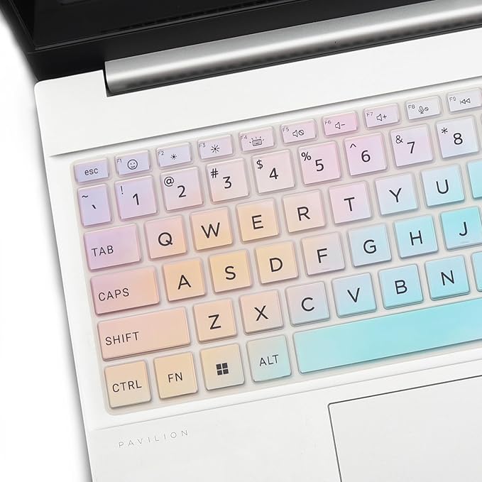 Keyboard Cover for 2026-2024 HP 15.6 inch Laptop 15-fc 15-fd Series, HP 15z-fc000 15t-fd000 15-fd0123dx 15-fd0127dx 15-fc0245dx 15-fc0025dx 15-fd0023dx 15-fd0005dx 15t-fd100 fd0083wm fc0093dx-Cycs