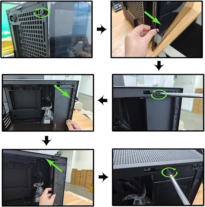 VSDISPLAY 9.1 Inch 1920x462 IPS Small Mini LCD Monitor PC Case LCD Screen Secondary Display Monitoring Computer Temperature CPU GPU RAM Data,Black