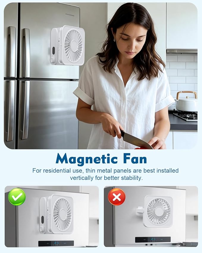 Small Desk Fan Personal Fans: 4000mah 4-14 Hours Battery Office Quiet Mini Desktop Fan Portable Rechargeable Travel Essentials, USB-C Charging for Sleeping, Office, Bedroom, Cruise, White