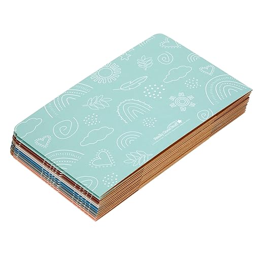 Really Good Stuff Boho Privacy Shields Set of 12, in Sand, Mint, Smoke Blue, Tan, Peach & Clay. Enhance Focus and Eliminate Distractions in Classroom - Desk Dividers