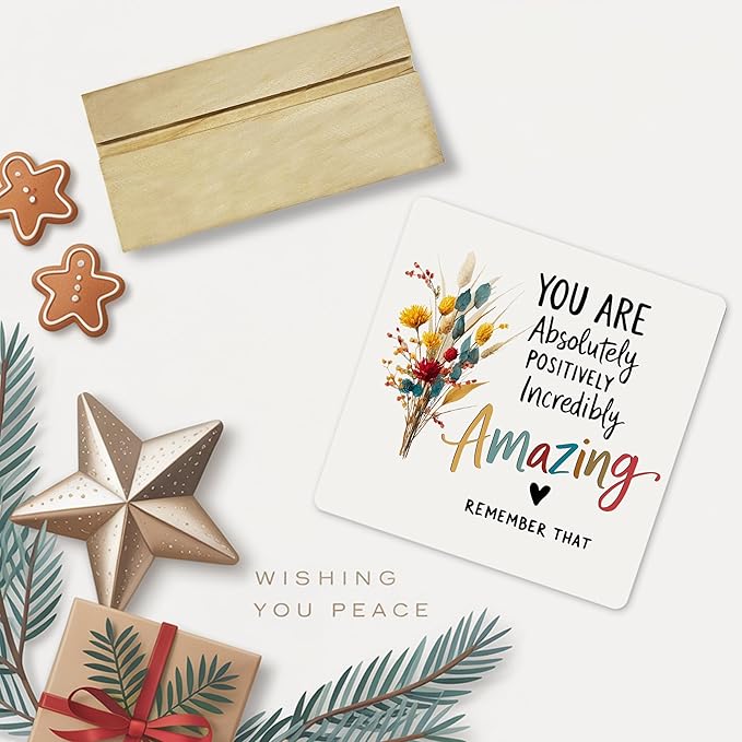 Encouragement Gifts for Women Decor Sign, You Are Amazing Acrylic Plaque, You Are Loved Sign