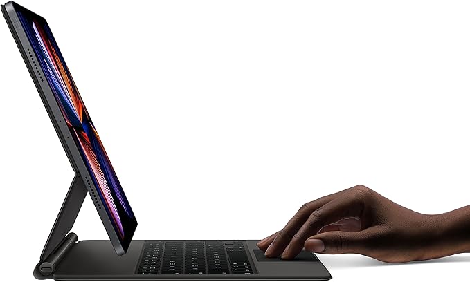 Apple Magic Keyboard: iPad Keyboard case for iPad Pro 11-inch (1st, 2nd, 3rd, 4th gen) and iPad Air (4th, 5th gen, and M2), Great Typing Experience, Built-in trackpad, Italian - Black