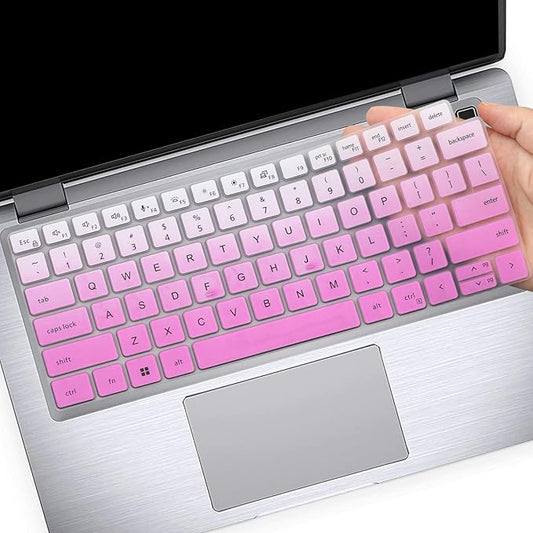 Keyboard Cover for Dell Latitude 14" 3450 3440 5450 5440 5430 5431 5420 7450 7440 7430 7420 7410, Dell Latitude 14" 9420 9430, Latitude 16 7650 7640, Latitude 9520 9510 7520 15.6"-Ombrepurple