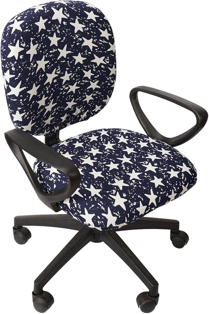 Melaluxe Computer Office Chair Cover - Protective & Stretchable Universal Chair Covers Stretch Rotating Chair Slipcover