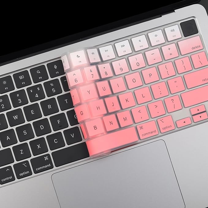 2 Pack Keyboard Cover for MacBook Pro 14" 16" M5-M1 Pro/Max 2026-2021 A3426 A3427 A3428 A3429 A2442 A2779 A2918 A2992 A2485 A2780 A2991,2026-2023 MacBook Air M5-M2 13.6" 15.3" laptop Skin,US Layout-OP