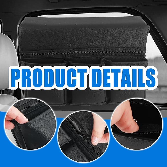 Car Armrest Storage Box for Window,Multi-Function Car Window Armrest Organizer with Multiple Storage Pockets,Arm Rest Organizer Cars Windows for Armrests and Increasing Storages