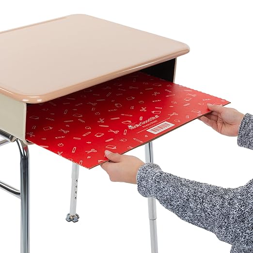 Really Good Stuff Standard Privacy Shields Set of 12, Blue - Enhance Focus and Create a Distraction-Free Learning Environment - Durable and Easy to Store - Desk Dividers for The Classroom