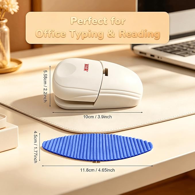 Document Holder for Typing - Document Stand for Desk When Typing,Portable Copies Stand Desktop Document Holder Stand for A4 Paper Documents Office Typing Reading (Blue)