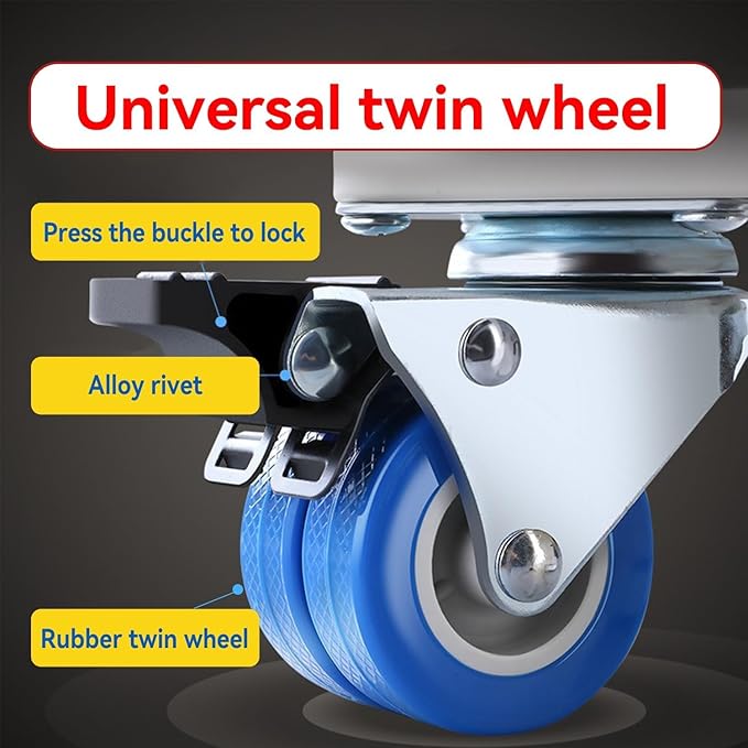Mini Fridge Stand Mobile Base With 4 Locking Wheels And 8 Strong Feet 28-35.4 Inches, Heavy Duty Furniture Dolly for Washer, Mini Refrigerator and Dryer, Adjustable Mini Fridge Stand Washing Machine Stand Pedestal (28-35.4 Inches)