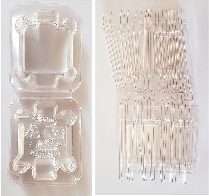 20PCS Computer CPU Case Tray Packaging Clamshell for Intel LGA775 LGA1150/1151/1155 /1156 i3 i5 i7 CPU Protector Cover