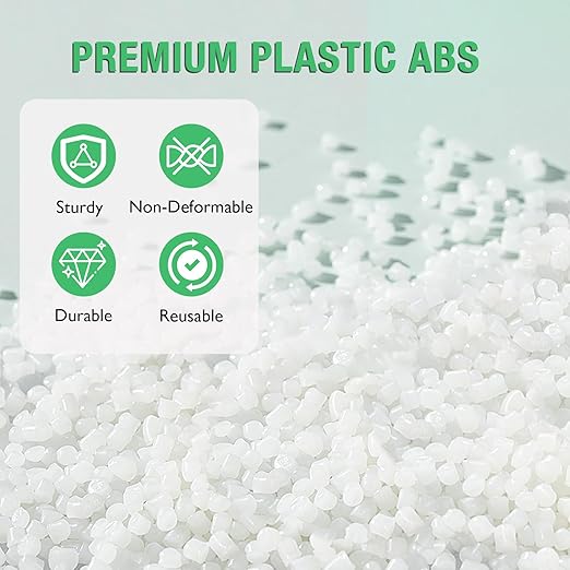 EASYEAH 5 Pcs Desk Grommet 2" / 50 mm, Desk Cord Hole Cover, Cable Grommet ABS Plastic, Desk Hole Grommet for Home & Office Pc, Detachable Cable Cord Organizer-Light Grey