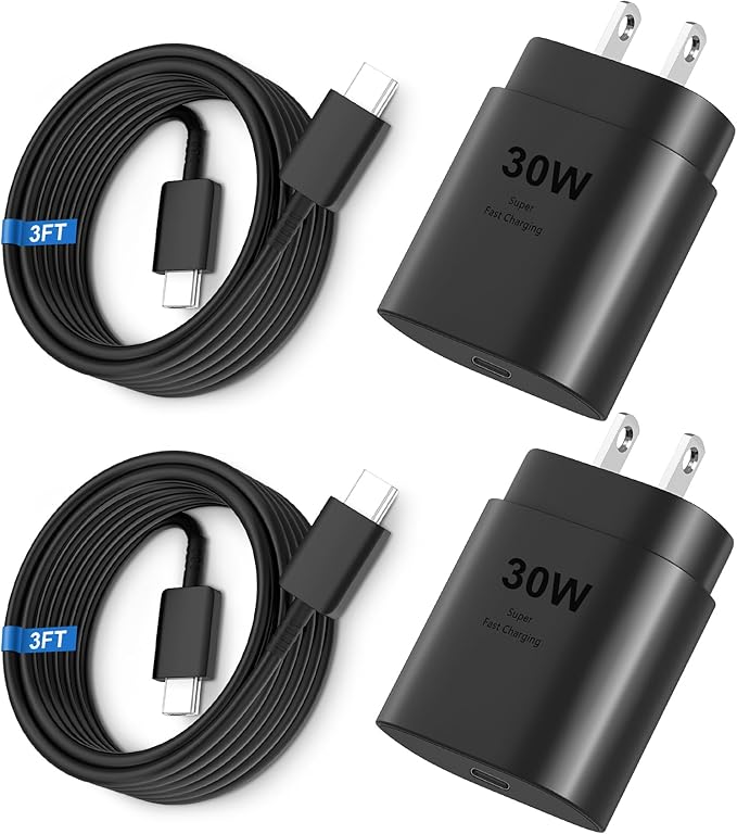 iPhone 16 15 17 Pro Max Charger 30W Type C Chargers USB C Fast Charger Block iPhone 16 Chargers Fast Charging with 3FT C Charging Cable for iPhone 17/17 Pro Max/16/16 Pro Max/15/15 Pro/iPad/Samsung
