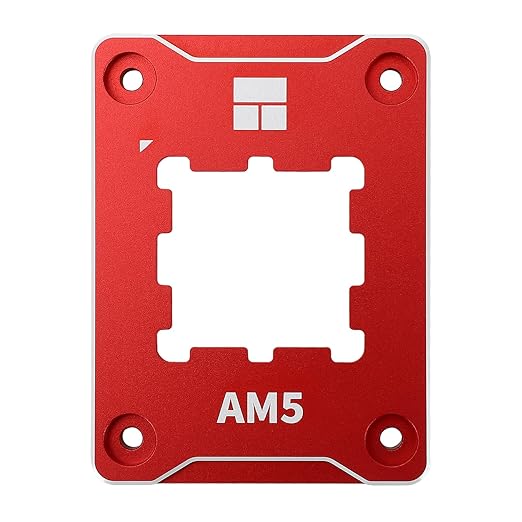Thermalright ASF-RED AM5 CPU Holder, Corrective Anti-Bending Fixing Frame, Full-fit Fixed Non-Marking Mounter, AM5 Anti-Bending Contact Frame, CPU Cooler Standard