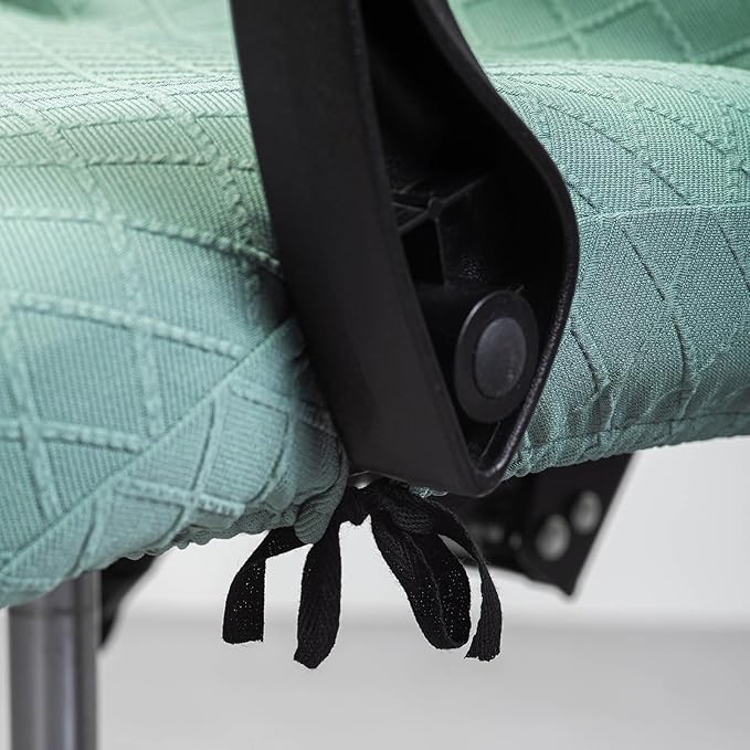 Melaluxe Office Chair Cover with Armrest Covers， Universal Stretch Desk Chair Cover, Computer Chair Slipcovers (Size: L) - Matcha
