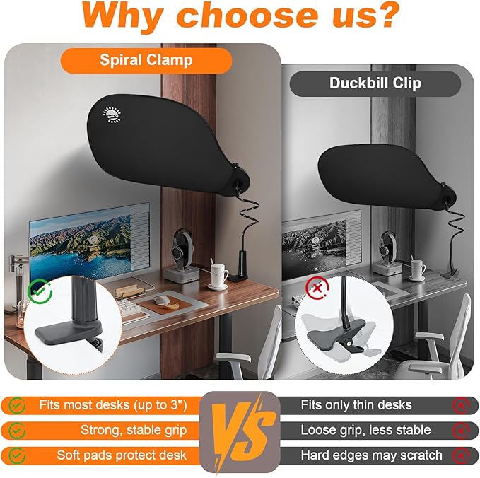 Large Adjustable Office Cubicle and Desk Shade – Flexible Desk Light Blocker for Privacy, Glare Reduction, and Comfort – Essential Office Accessories