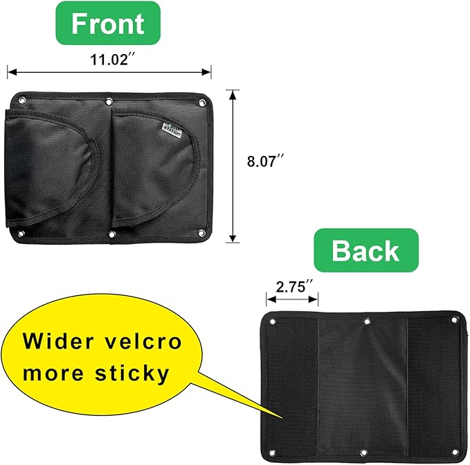 Pistol Holder Magazine Pouch for Gun Safe Organizer,Reinforced Pistol Holster Magazine Holders Combination for Gun Cabinet Gun Safe Accessories Storage