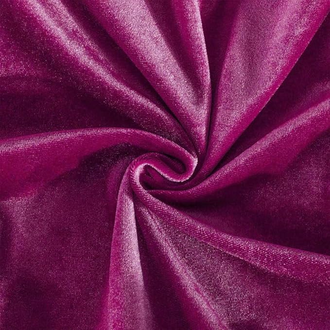 VIOKKO Stretch Spandex Velvet Computer Office Chair Covers, Removable Washable Universal Chair Slipcovers for Hotel Home Bar Wedding Party Decor (Chair Seat Cover + Backrest Cover)