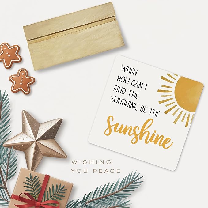 Be the Sunshine Motivational Decor Sign, Sunshine Gifts for Women Acrylic Plaque