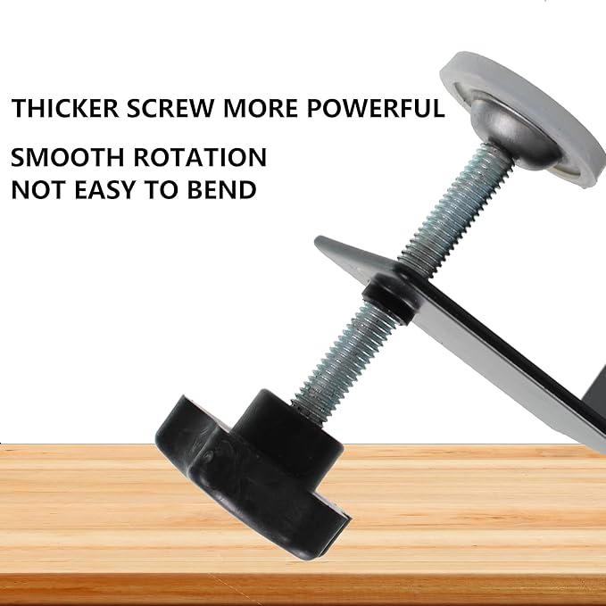 Heavy Duty C-Clamp, Adjustable Cabinet Installation Clamps, Steel Drawer Front Installation Clamps