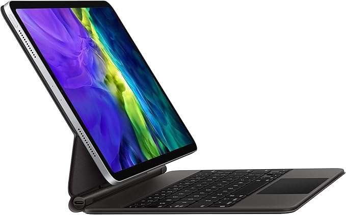 Apple Magic Keyboard: iPad Keyboard case for iPad Pro 11-inch (1st, 2nd, 3rd, 4th gen) and iPad Air (4th, 5th gen, and M2), Great Typing Experience, Built-in trackpad, Chinese (Pinyin) - Black