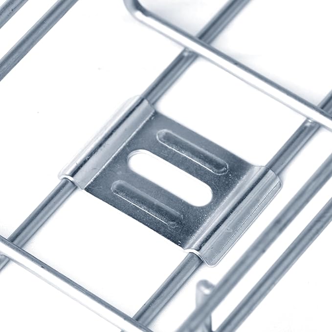 30 Pack Cable Raceways Hold Down Clamp, Support Washer Fit 4mm-6mm Wire Dia Basket Wire Mesh Cable Tray