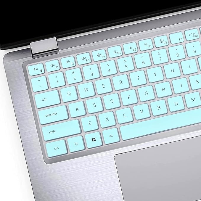 Keyboard Cover for Dell Latitude 14" 7450 7440 7430 7420 7410, Latitude 3440 5440 5430 5431 5420 14", Latitude 7520 15.6" Latitude 9000 9510 9520 9420 9430 Keyboard Protective Cover-HotBlue