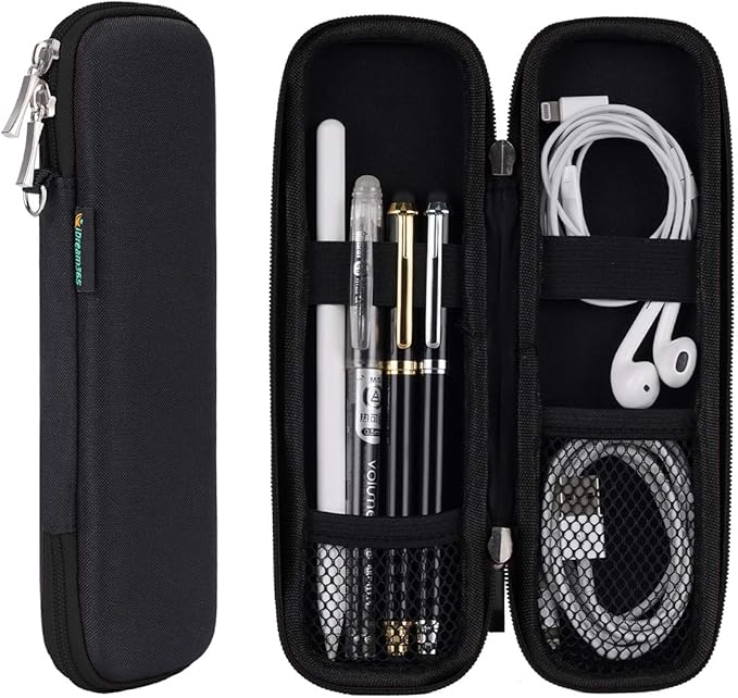 iDream365 Small Penil Case Holder for Pencils,Hard Pen Case for Executive Fountain Pens,Ballpoint Pens