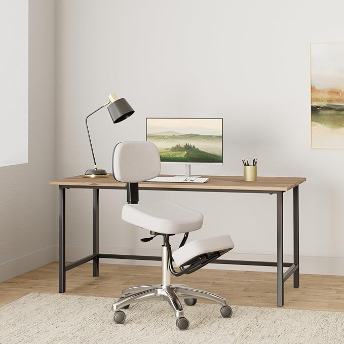BetterPosture Jazzy Kneeling Chair – Multifunctional Ergonomic Posture Kneeling Chair Helps Reduce Back and Neck Strain