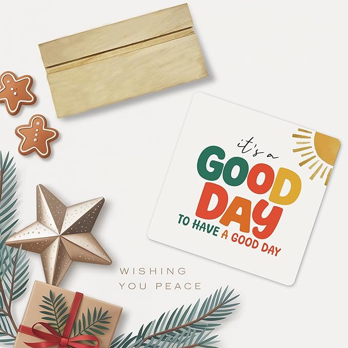 It's A Good Day Inspirational Decor Sign, Motivational Gifts for Women Acrylic Plaque