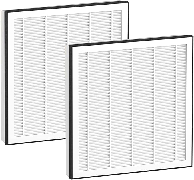 Replacement Filter for EOEBOT/MATONC Gany mede Air Purifier：2 pack H13 H-EPA filters used for Bedroom and Office bedroom, living room, kitchen or office