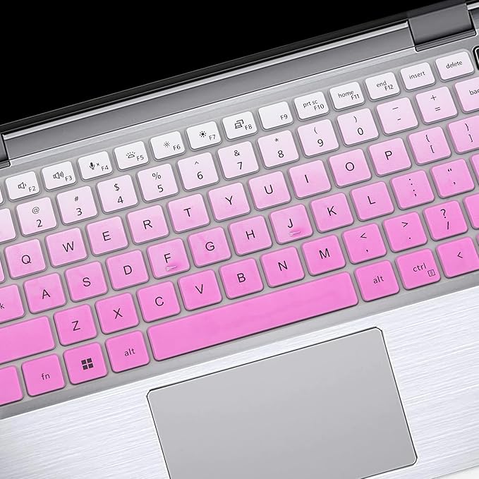 Keyboard Cover for Dell Latitude 14" 3450 3440 5450 5440 5430 5431 5420 7450 7440 7430 7420 7410, Dell Latitude 14" 9420 9430, Latitude 16 7650 7640, Latitude 9520 9510 7520 15.6"-Ombrepurple