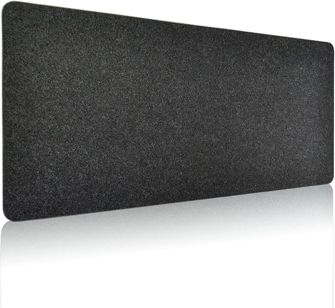 DAWNTREES Large Felt Desk Mat, 40''x16'' Non-Slip Full Keyboard and Mouse Pad, Office Computer Desk Mat for Desktop,100X40cm Felt Desktop Mat for Desk Pad Protector