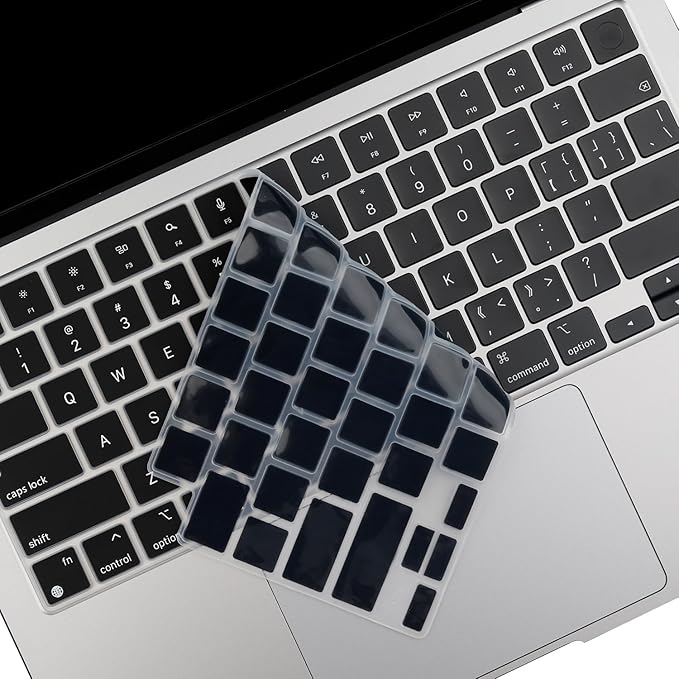 2 Pack Keyboard Cover for 2026-2023 MacBook Air 13" 15" M5 M4 M3 M2,2026-2021 MacBook Pro 14" 16" M5 M4 M3 M2 M1 Pro/Max, Keyboard Skin for 14.2" 16.2" MacBook Pro /13.6" 15.3" MacBook Air, US