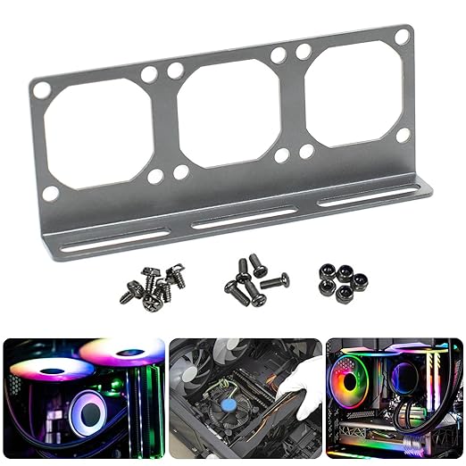 Fan Mount Bridge Bracket Memory Overclocking Cooling Fan Bracket PC Case Graphics Card CPU Mainboard Hard Disk Cooling Rack