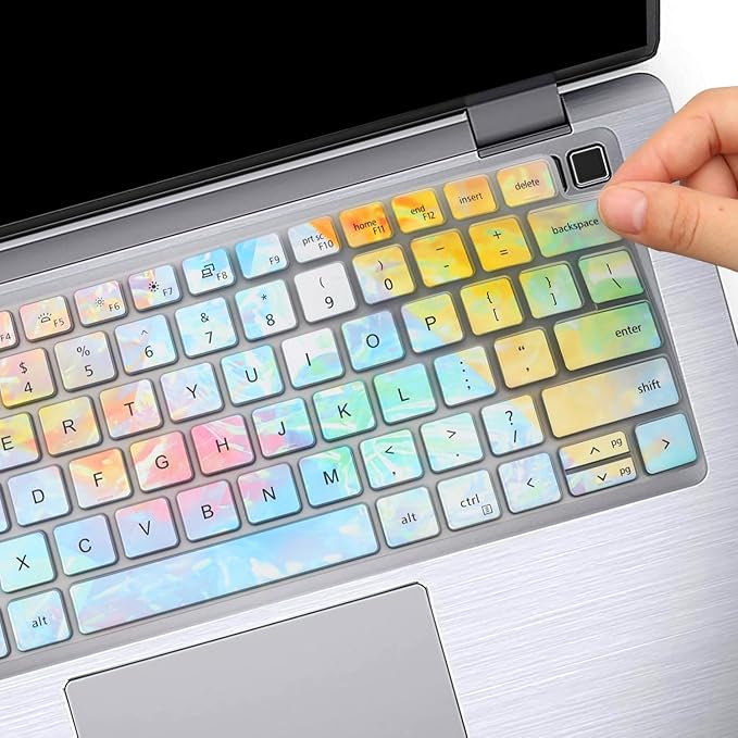 Keyboard Cover Skin for Dell Latitude 7650 7640 7520 9510 9520 9420 9430 14" 15.6" 16", Latitude 14" 7450 7440 7430 7420 7410, Latitude 3440 5440 5430 5431 5420 14" Keyboard Protective Cover