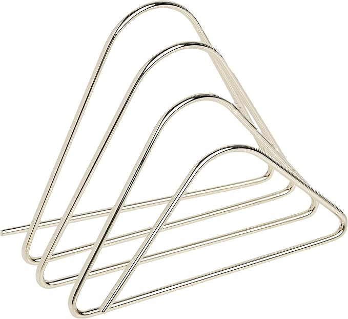 U Brands Desktop Letter Sorter, Wire Metal, Gold
