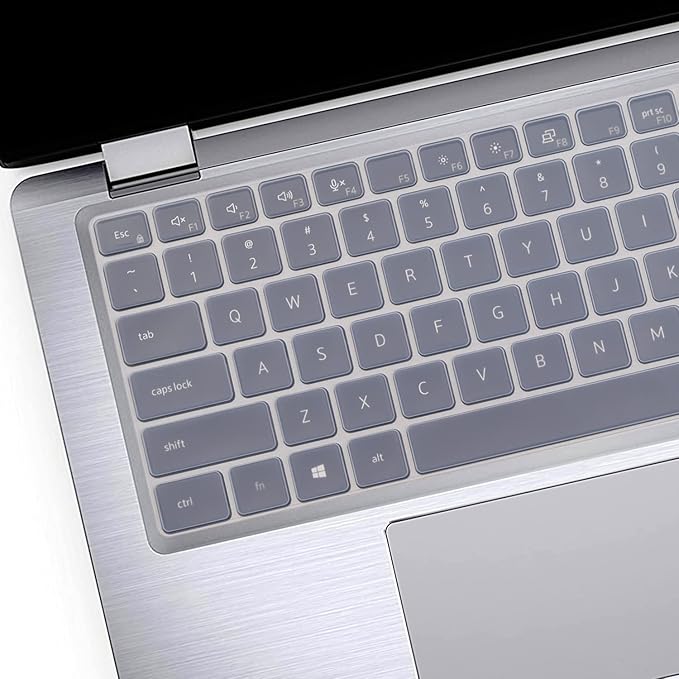 Keyboard Cover for Dell Latitude 14" 7410 7420 7430 7440 7450, Latitude 5440 5430 5431 5420 3440 14", Latitude 7520 15.6" Dell Latitude 9000 9510 9520 9420 9430 Keyboard Protective Cover-Clear