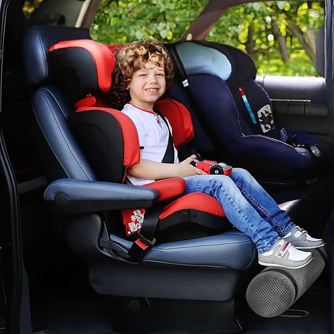 Swanoo, Car Seat Foot Rest for Kids Car Seat Accessories Leg Rest for Car Seat Kids Car Foot Rest with Extra Long Straps Adjusts to Any Carseat Or Toodlers Booster Seat by SWANOO, Grey, 1.0 Count