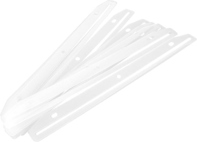 Baumgartens Magazine Organizer 12 Pack WHITE (JT-9000)
