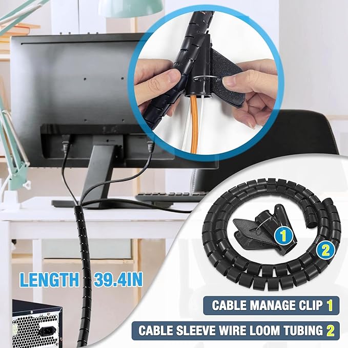 Seloom Computer Tower Stand, Adjustable PC Stand, Heavy-Duty Mobile CPU Tower Holder with Rolling Caster Wheels, Fits Most Gaming Desk Floor