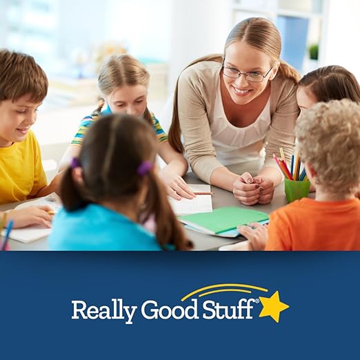 Really Good Stuff Large Privacy Shields Set of 12, Red, Matte Finish - Distraction-Free Learning - Desk Divider Boards for Students, Testing Folders, Cardboard Panels, Classroom Essentials