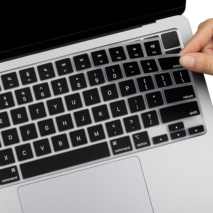 2 Pack Keyboard Cover for 2026-2023 MacBook Air 13" 15" M5 M4 M3 M2,2026-2021 MacBook Pro 14" 16" M5 M4 M3 M2 M1 Pro/Max, Keyboard Skin for 14.2" 16.2" MacBook Pro /13.6" 15.3" MacBook Air, US