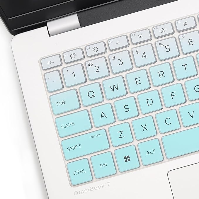 Keyboard Cover for 2026 2025 HP OmniBook 5 Next Gen AI 14" & OmniBook 7 14"/OmniBook 5 Flip 14" 14-he 14-fp 14-FR 14-fs 14-he0037nr 14t-fr000 14-fp0057nr 14-fs0000 (Not fit 14-fm 14-fk 14-ha)-OMint
