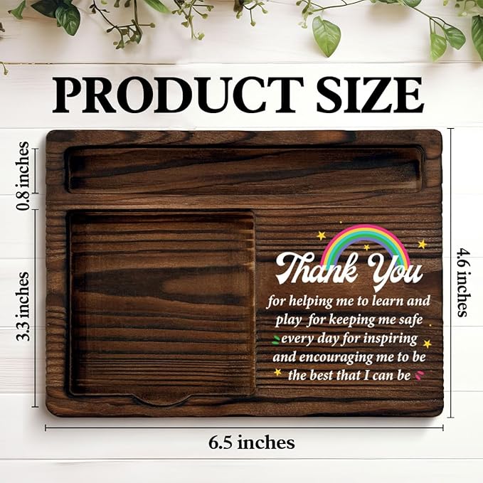 Thank You Gifts for Women Men, Appreciation Gifts for Colleagues Boss Leader Nurse Teacher Social Worker Coach, Thank You Gift Sticky Note Holder for Office Cubicle Desk Decor