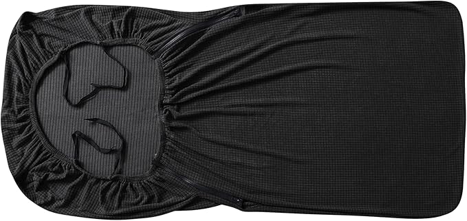 FORCHEER Extra Large Office Chair Cover Black Stretch Water Resistant Executive High Back Computer Chair Slipcover 1 Piece Washable Removable