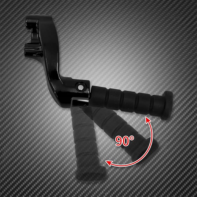Motorcycle Rear Passenger Foot Pegs Footrest Mount Bracket Fit for Indian Scout 2015-2025 Scout Sixty 2016-2025 Bobber 2018-2025 (Gloss Black)