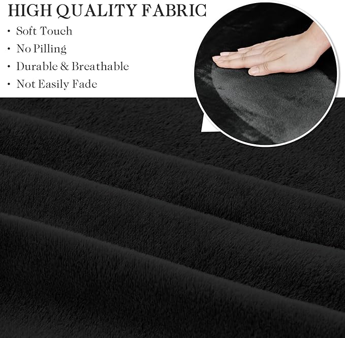 NICEEC Criss Cross Chair Cover Armless Office Dorm Desk Chair Covers Vanity Chair Covers Computer Mid Back Wide Seat Chair Without Arms Protector Spandex Stretch Slipcover Black(No Chair Only Cover)